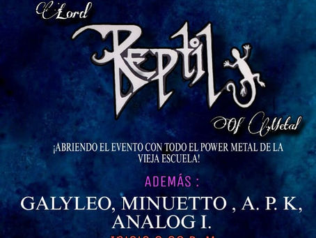 LORD REPTIL OF METAL invita a Metal Show vol. 2