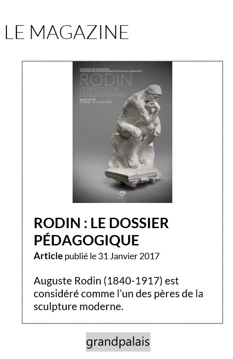 expo au Grand Palais pour le centenaire