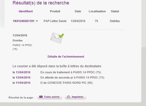 lettre suivie adressée à la psychiatre Debrus