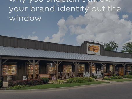 why you shouldn’t throw your brand identity out the window