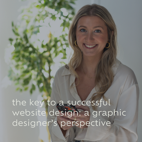the key to a successful website design: a graphic designer’s perspective
