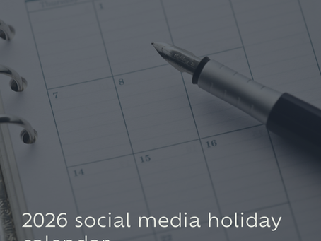 save this: 2026 social media holiday calendar 