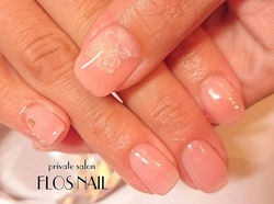 ご新規様のジェル💅_お仕事上派手なnailはNGなので_出来るだけクリアに近く_ピンクを1度塗り♡_子供さんの卒業式の為_初めてのnailでした😊💖_#ネイル#ジェルネイル#ジェル#スカルプ#ス