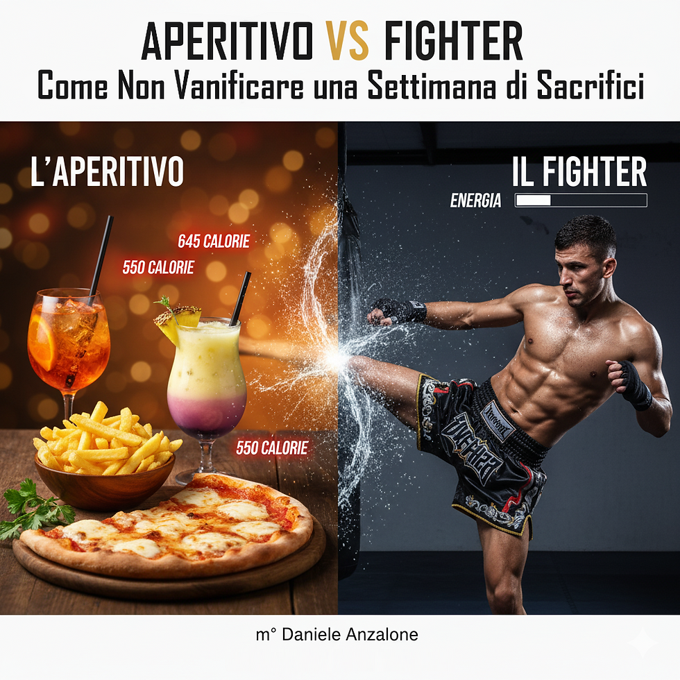 l'Aperitivo per il fighter