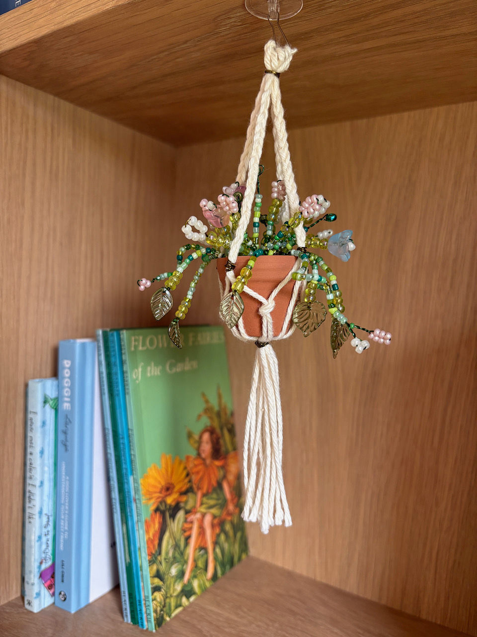 Mini Beaded Hanging Pot Plant Workshop - with Claire Bentley Creative