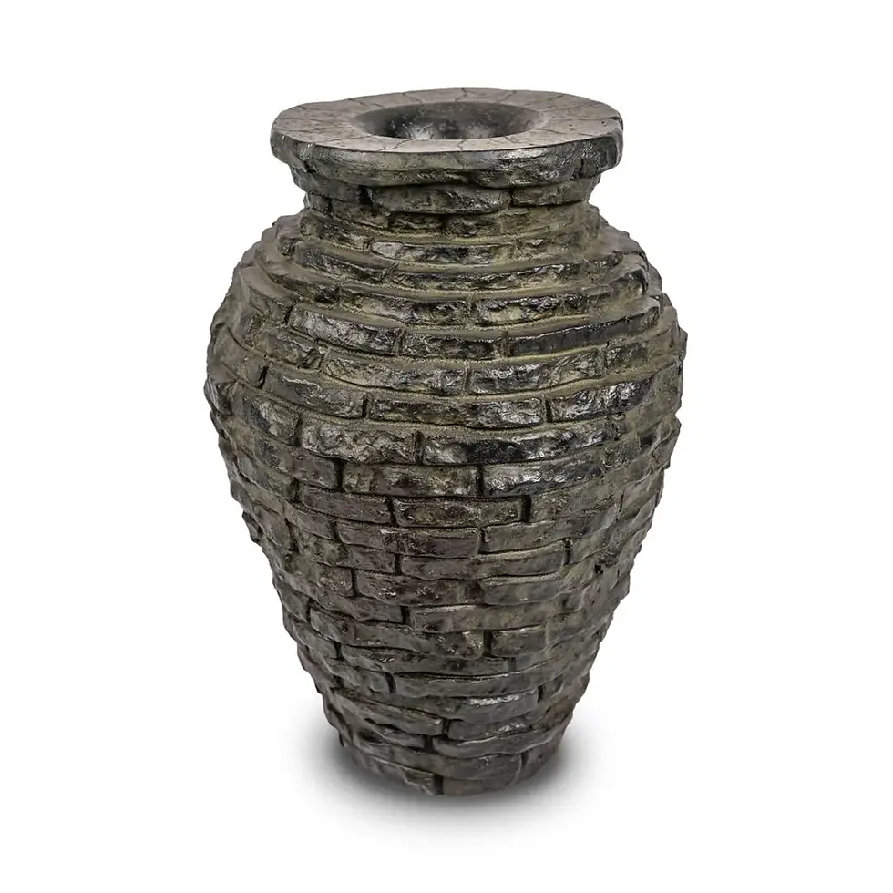 Thumbnail: Stacked Slate Urn 13" H (34 cm)