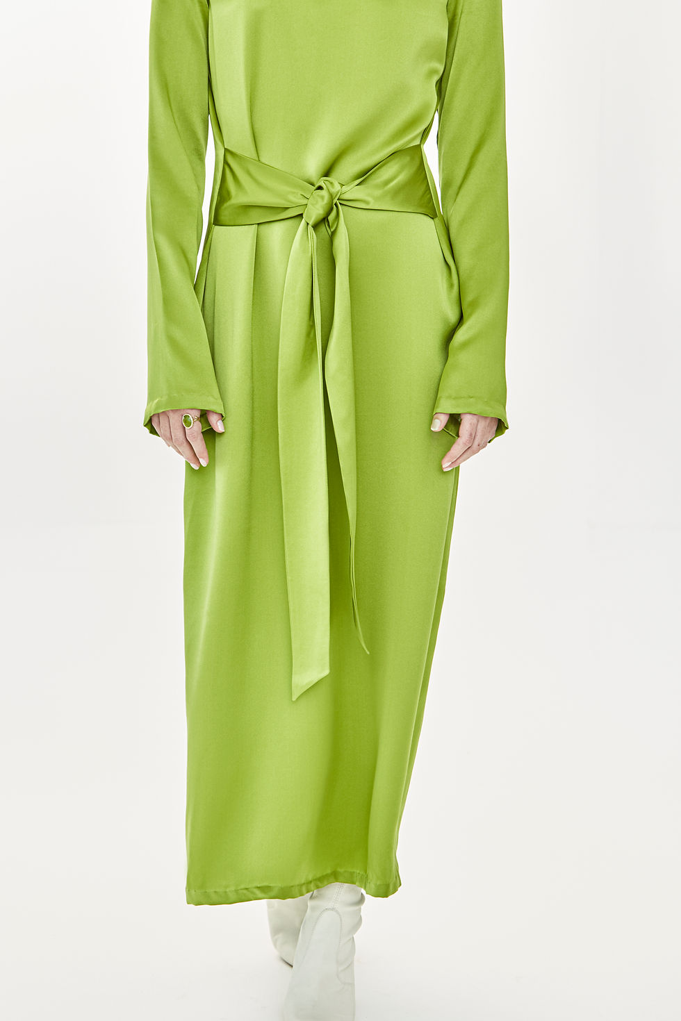 Thumbnail: Athena Silk Maxi Dress