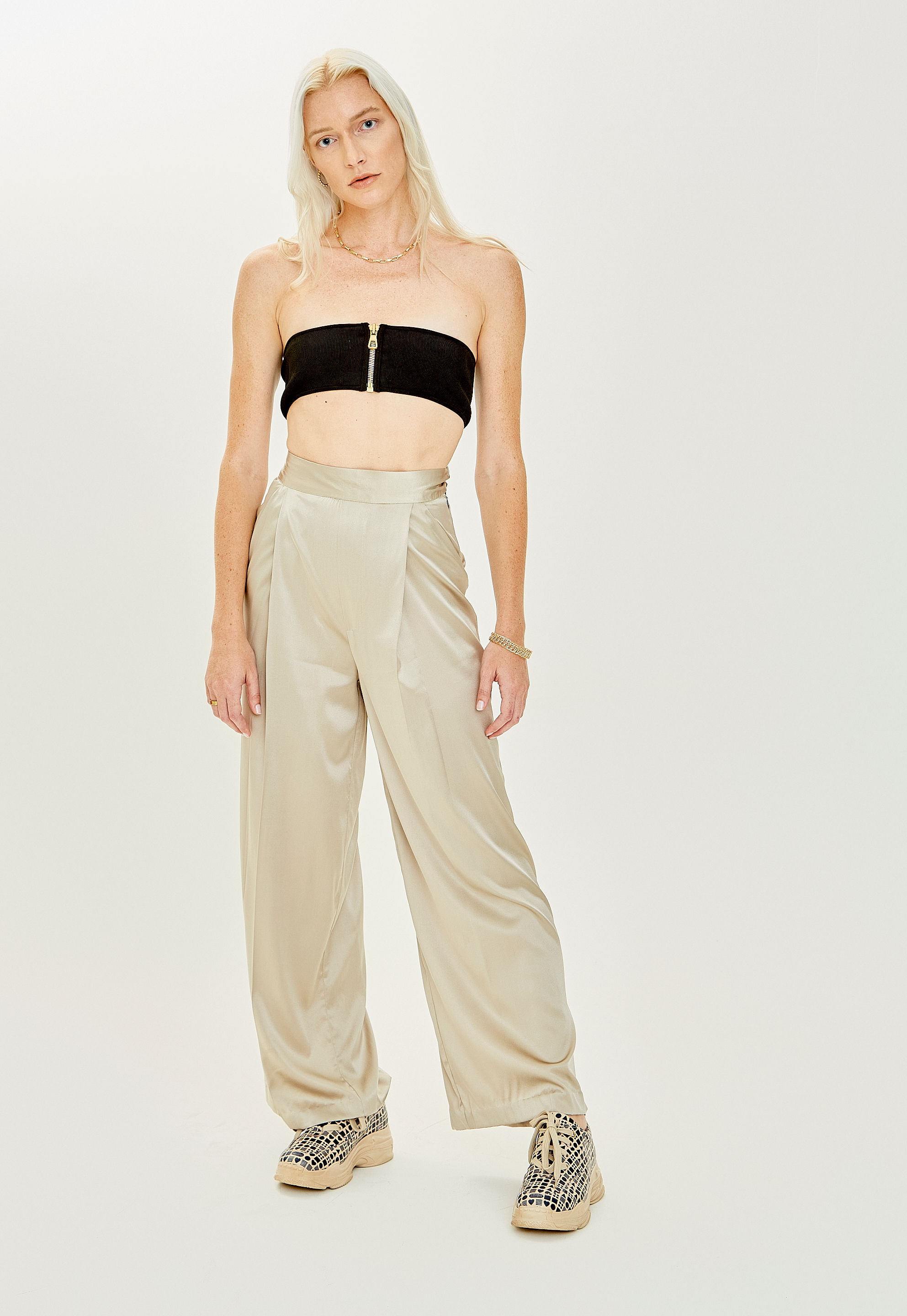 Chloe Silk Trousers