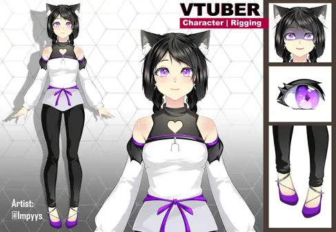 Vtuber Redesign Showcase for Missy_vt .webp