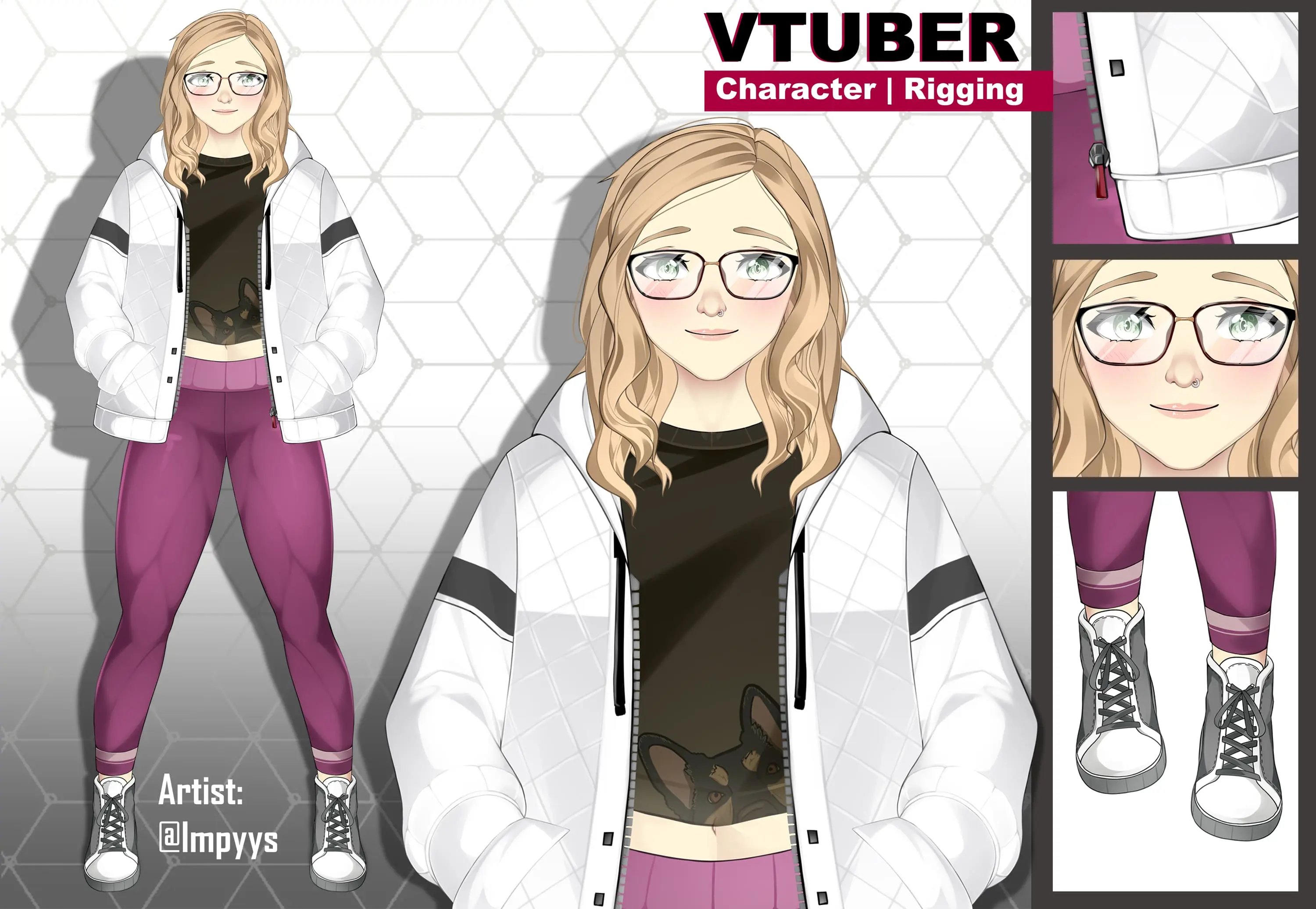 Vtuber Model Showcase by Artist Impyys