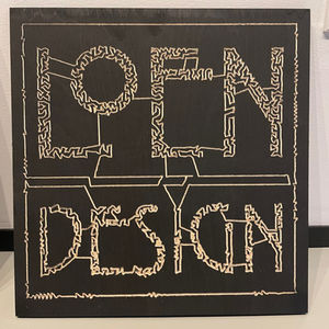 Studies in Applying Algorithms to Photos, then CNC Routing the result