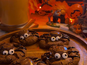 Cute Spider Cookies