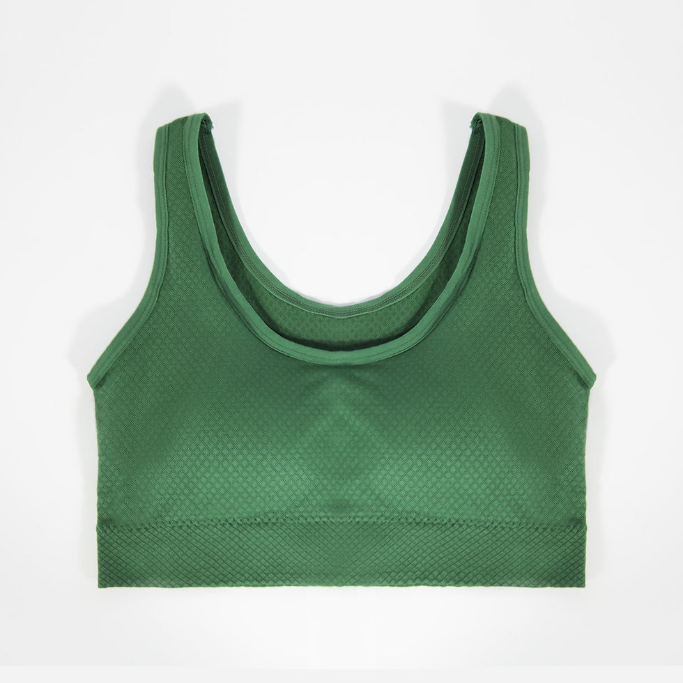 Thumbnail: Women’s sports bra, seamless crop top, breathable polyamide women’s lingerie