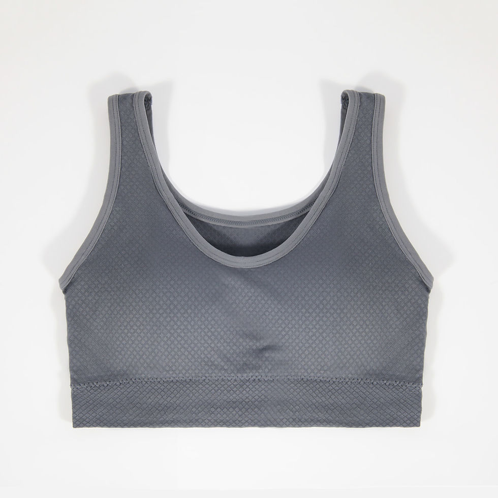 Thumbnail: Women’s sports bra, seamless crop top, breathable polyamide women’s lingerie