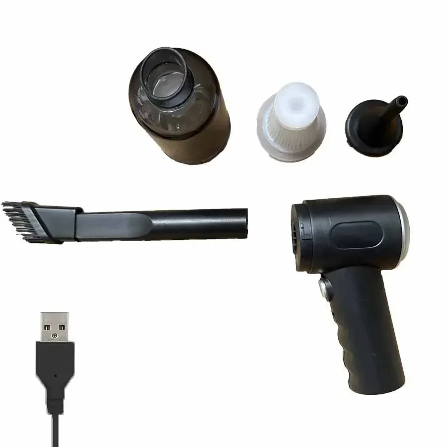 Thumbnail: 9000Pa Wireless Car Vacuum Cleaner USB Charging 1200mAh Portable Cleaning Applia