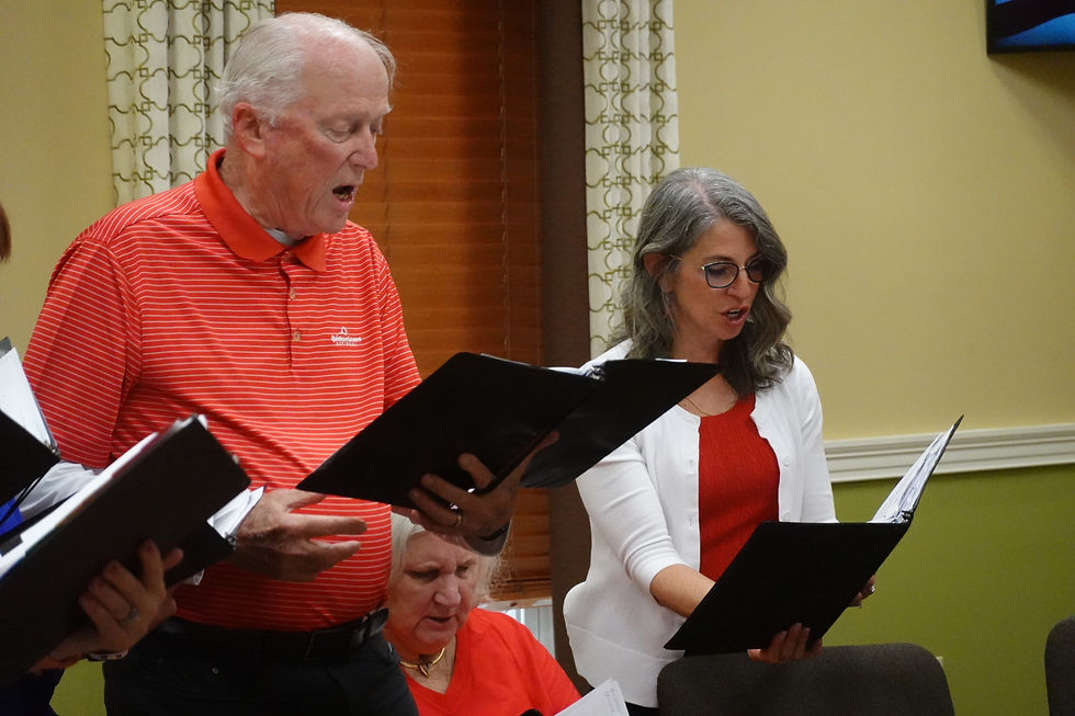 RCS Singing Patriotic Program