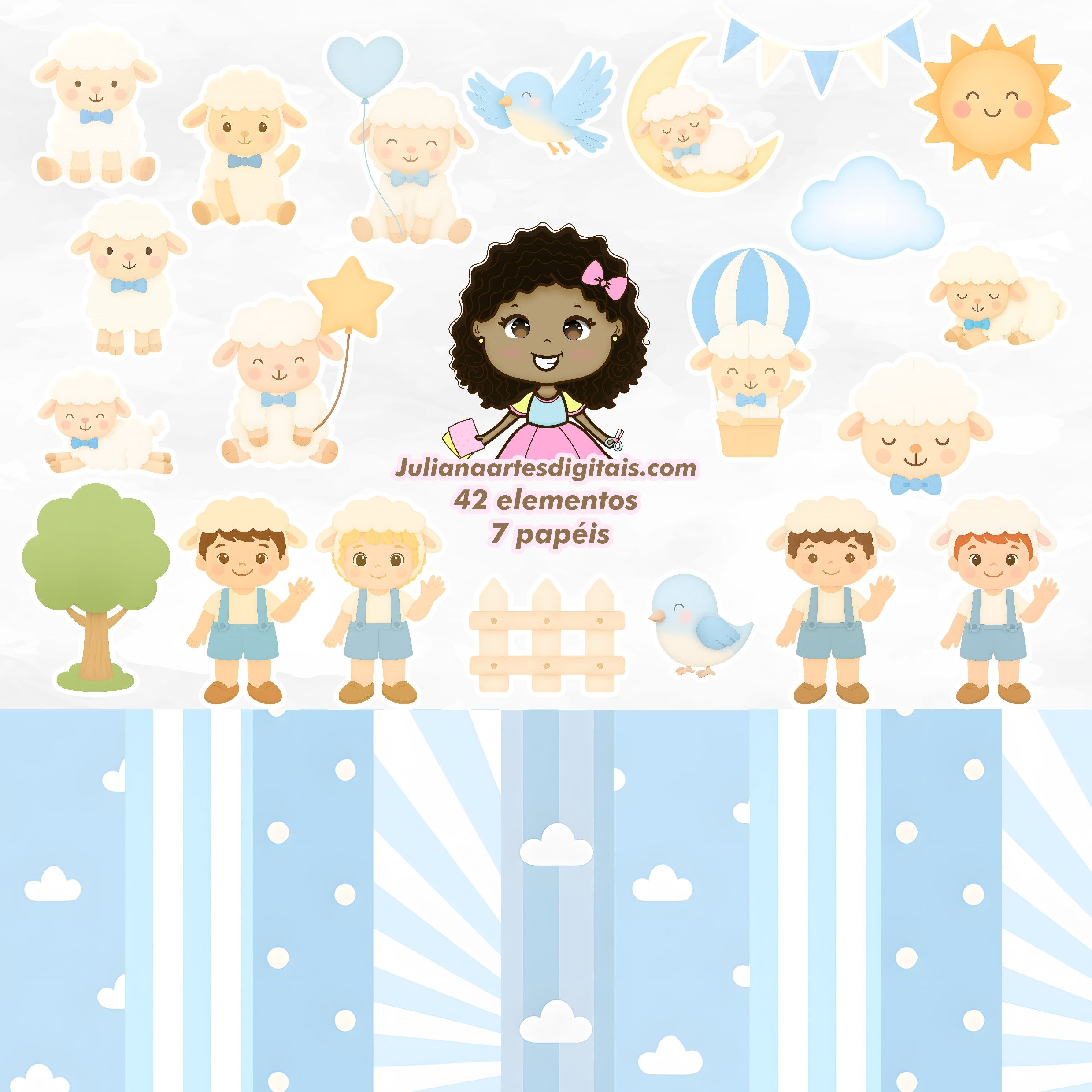 Cordeirinho - Kit digital