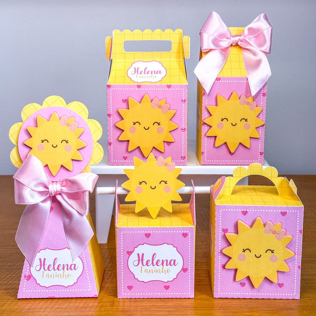 Raio de Sol menina - Arquivo de corte - Arte digital STUDIO, PDF E JPG