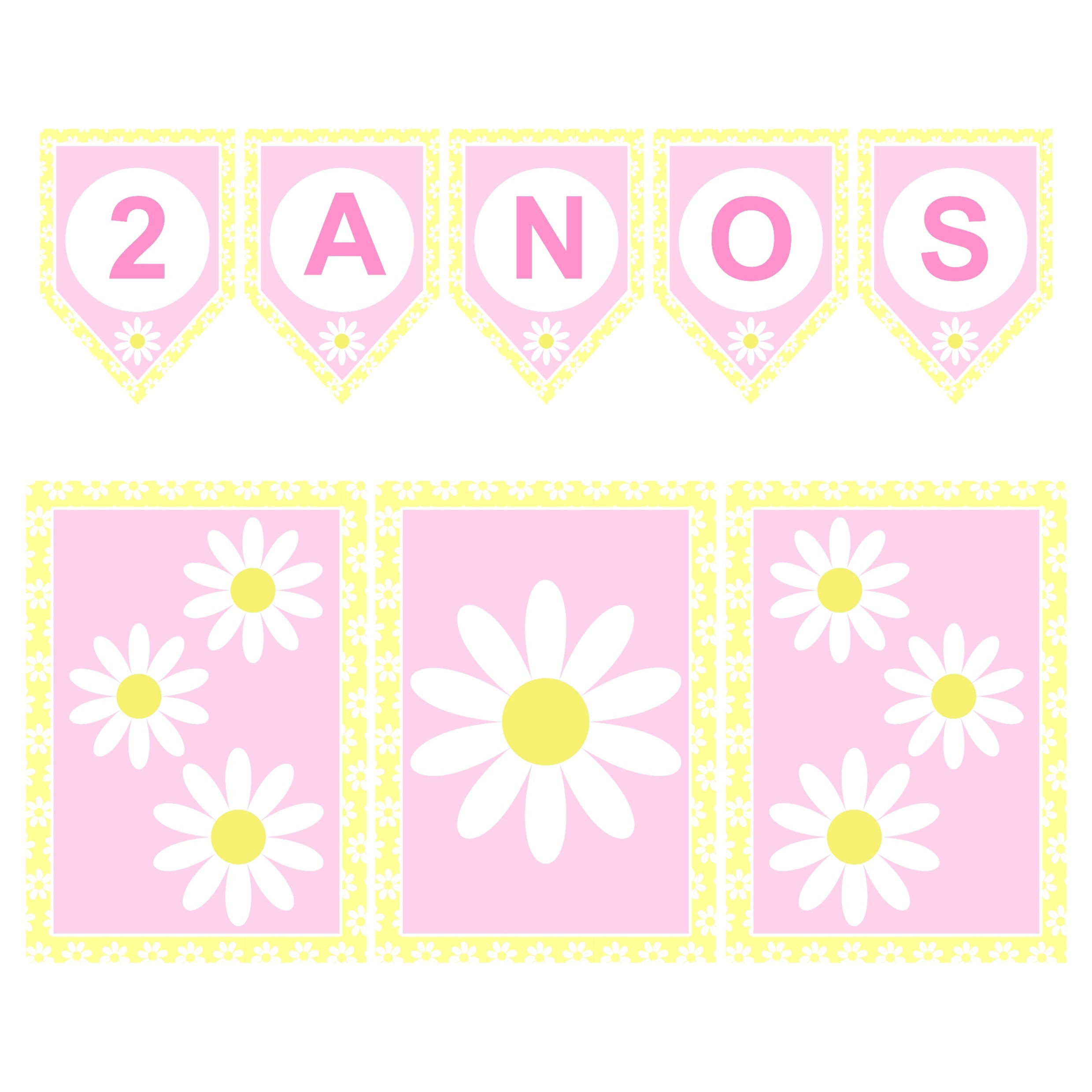 Margaridas - Arte digital STUDIO e JPG