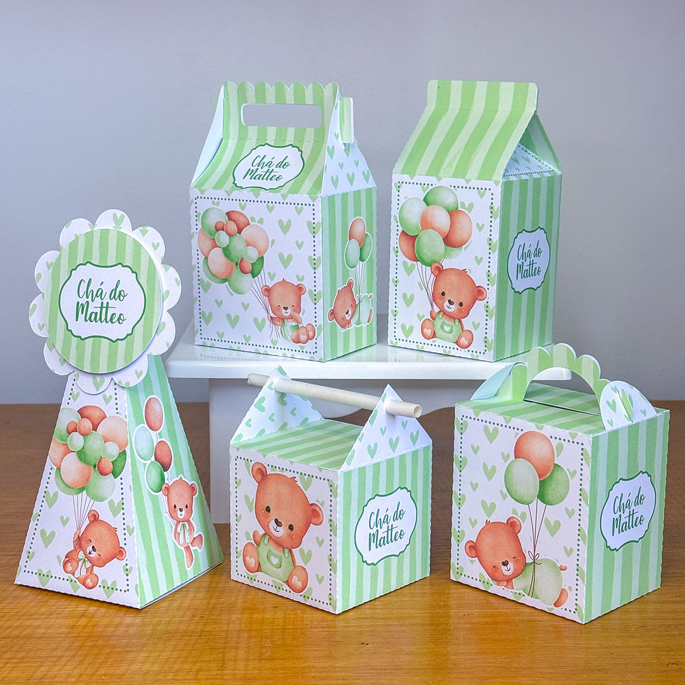 Miniatura: Ursinho Verde - Arquivo de corte - Arte digital STUDIO, PDF E JPG