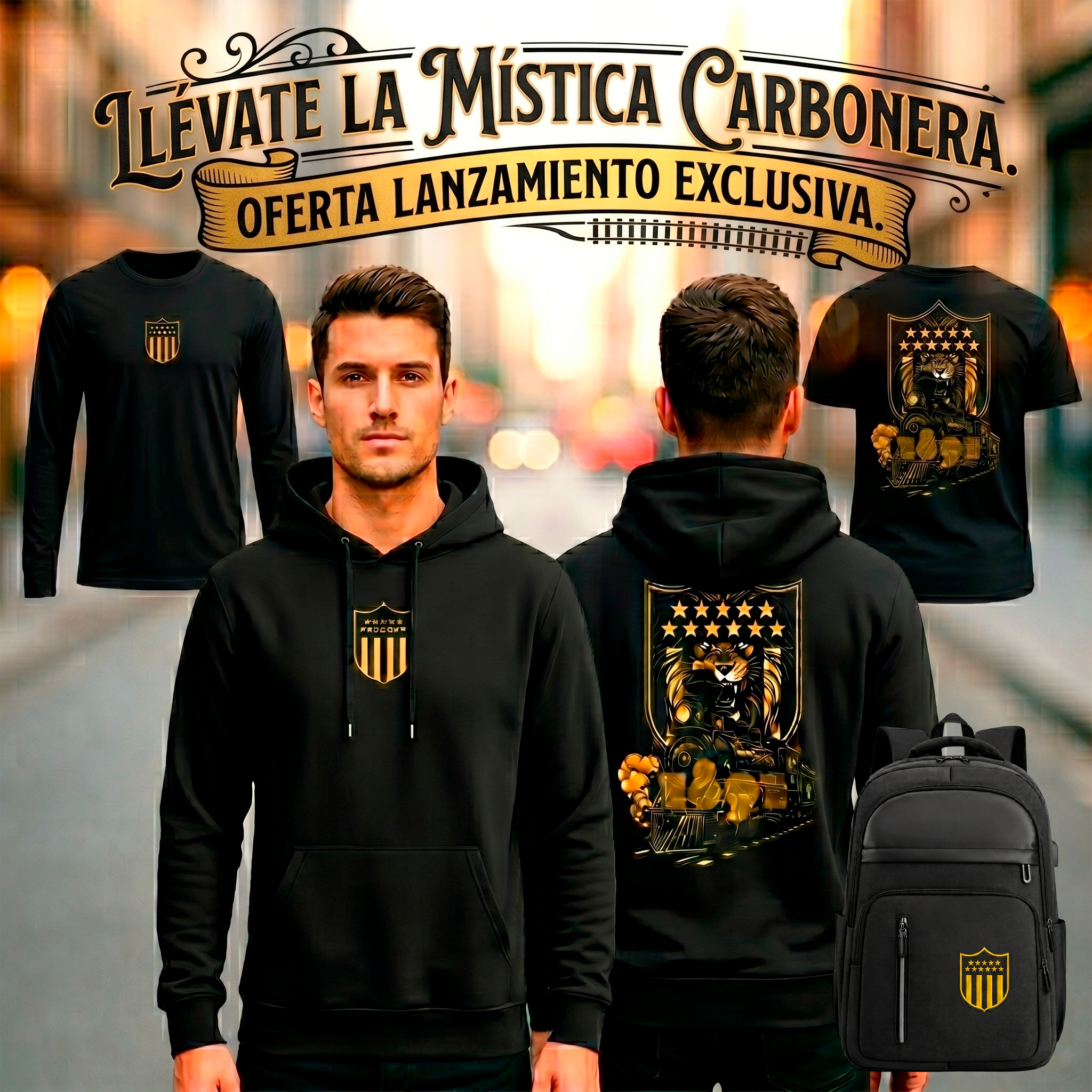 Kit del Hincha Club Atletico Peñarol Edición Limitada