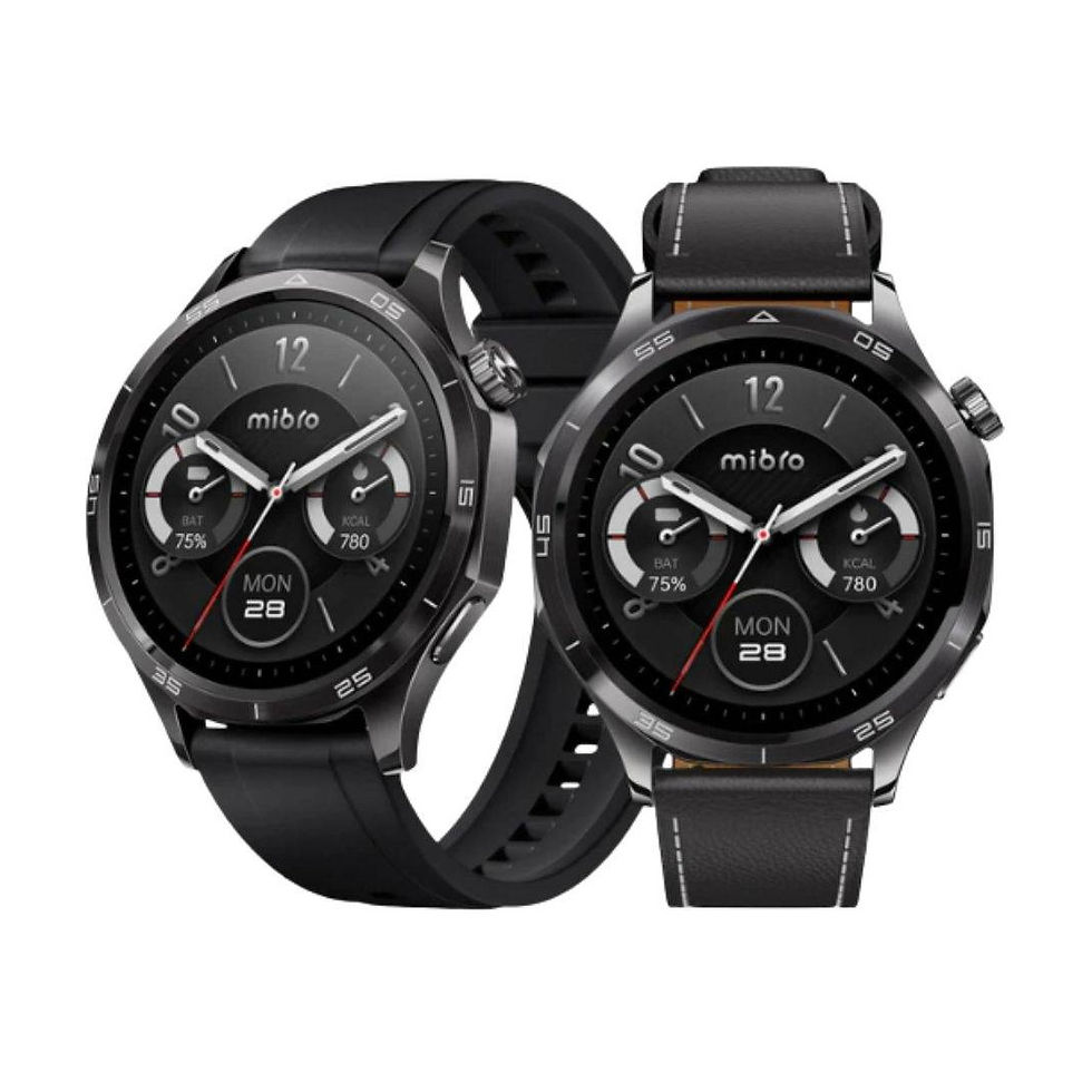 Miniatura: Smartwatch Mibro GT 350mAh c/2 Mallas Negro XPAW026 by Xiaomi