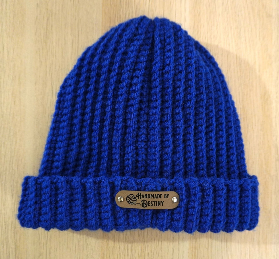 Dark Blue Hat