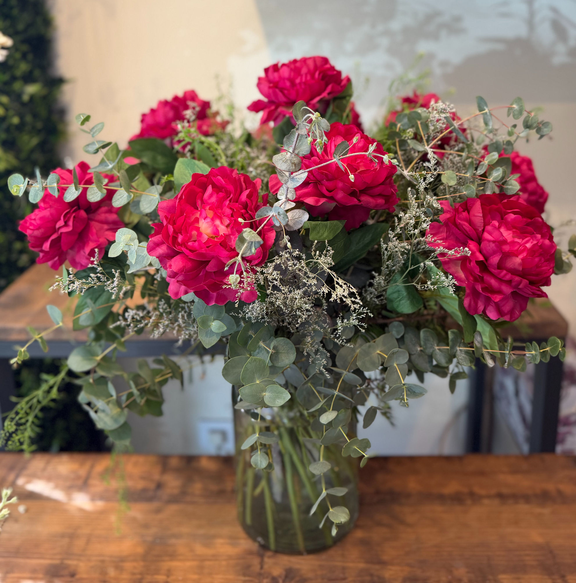 Ramo de peonías"Chelsea"