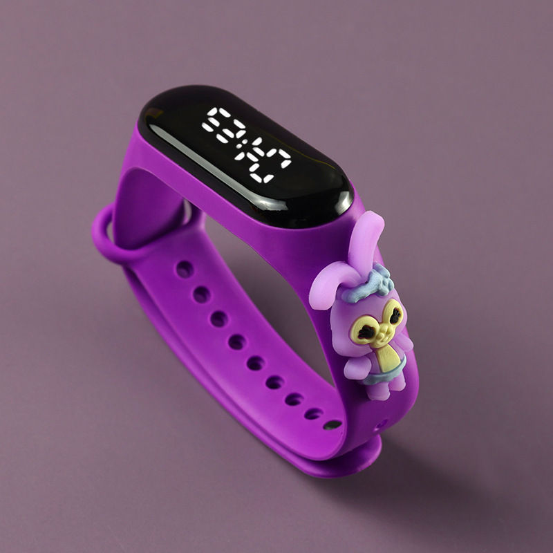 Thumbnail: Fashion Mickey Children Watches For Girls Electronic Bracelet Sports Touch LED S