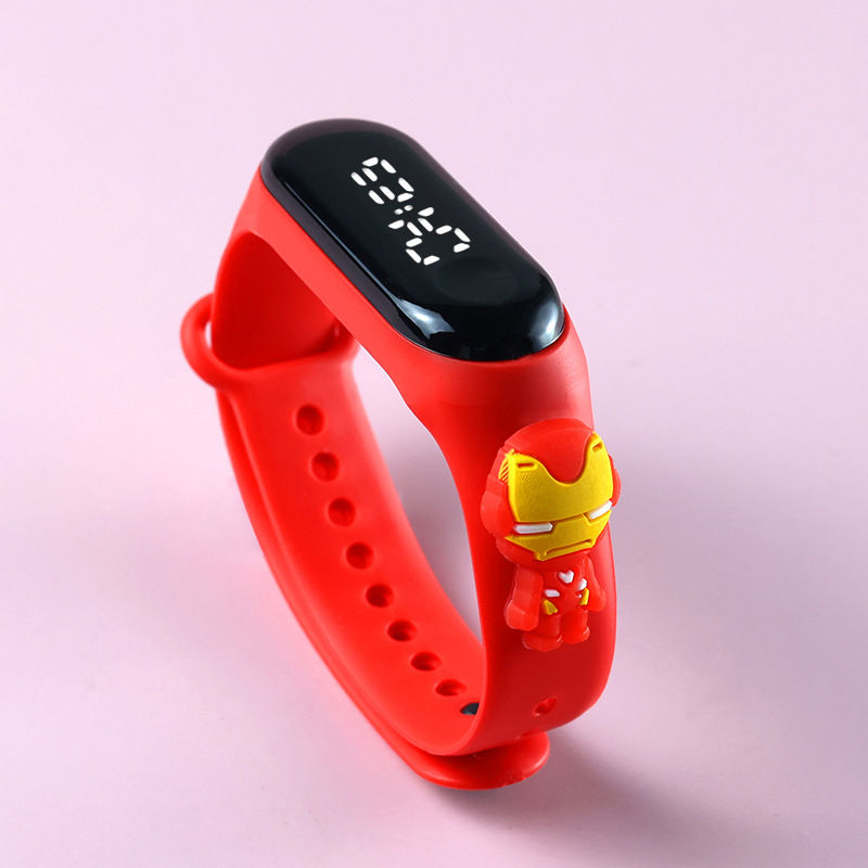Thumbnail: Fashion Mickey Children Watches For Girls Electronic Bracelet Sports Touch LED S