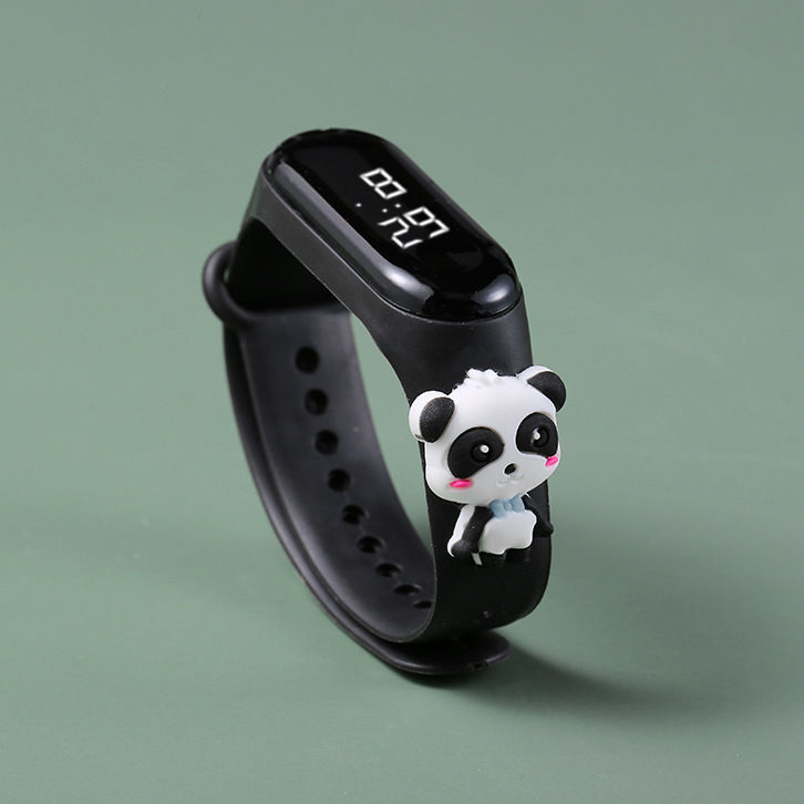 Thumbnail: Fashion Mickey Children Watches For Girls Electronic Bracelet Sports Touch LED S