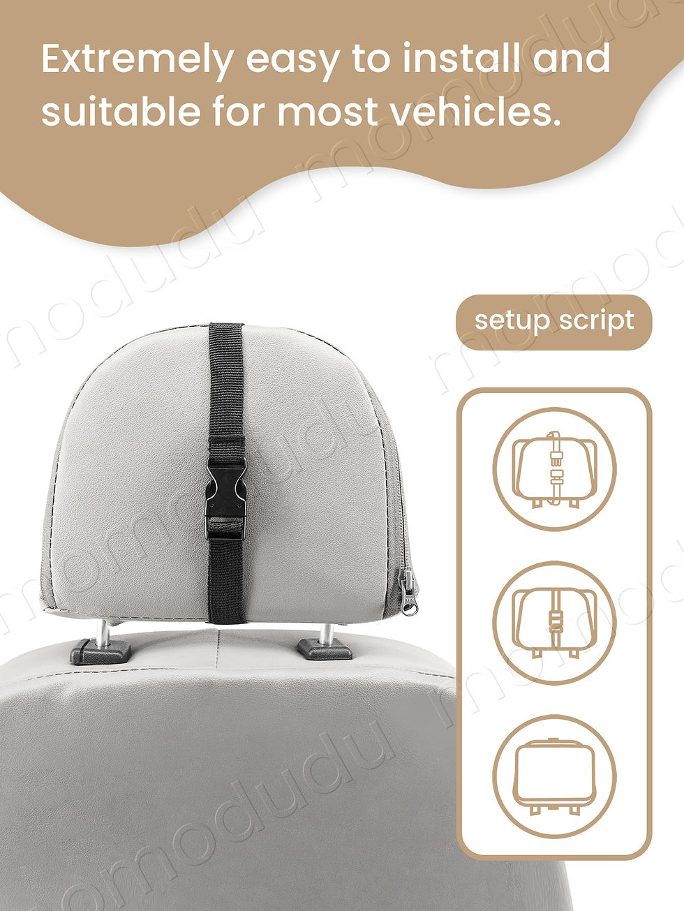 Thumbnail: 1 Pc Crash Tested And Certified Shatterproof Baby Car Mirror For Rear Facing Inf