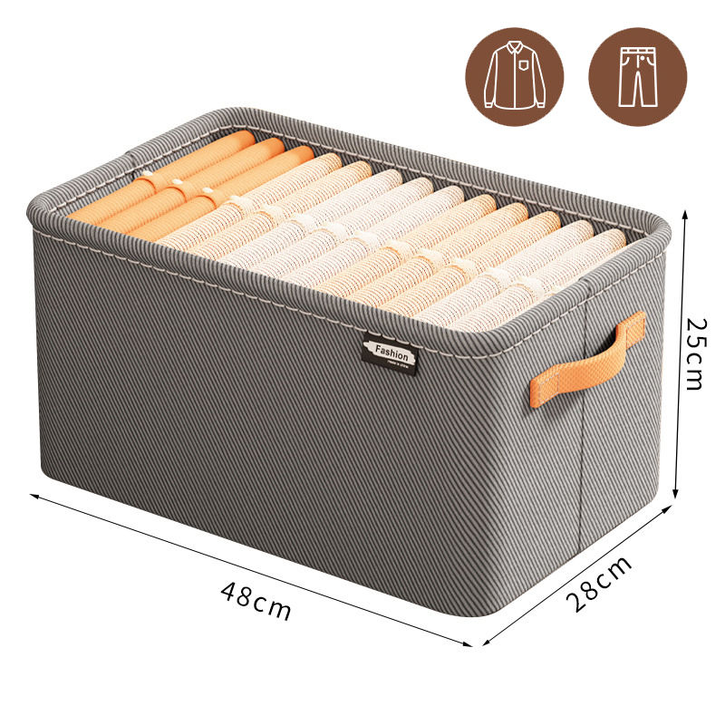 Thumbnail: Thicken Clothes Organizer Pants Sweater Storage Cabinets Drawers Organizer Jeans