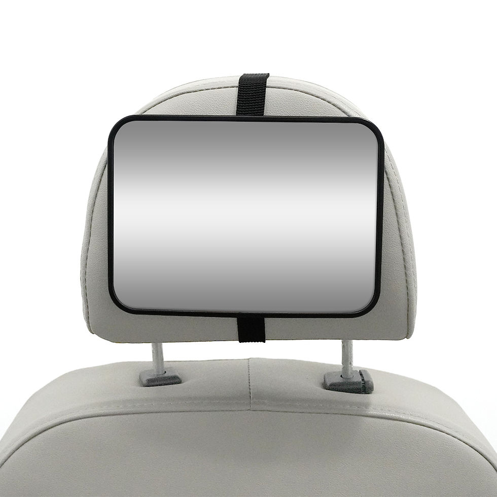 Thumbnail: 1 Pc Crash Tested And Certified Shatterproof Baby Car Mirror For Rear Facing Inf