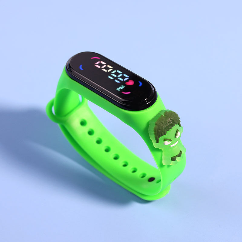 Thumbnail: Fashion Mickey Children Watches For Girls Electronic Bracelet Sports Touch LED S