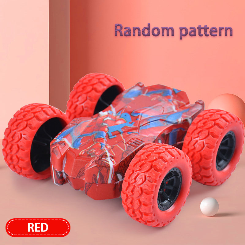 Thumbnail: Children's toy car fun double-sided car inertial safety anti-collision anti-fall