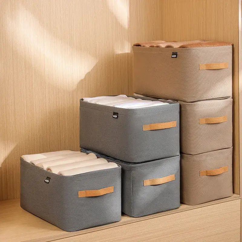 Thumbnail: Thicken Clothes Organizer Pants Sweater Storage Cabinets Drawers Organizer Jeans