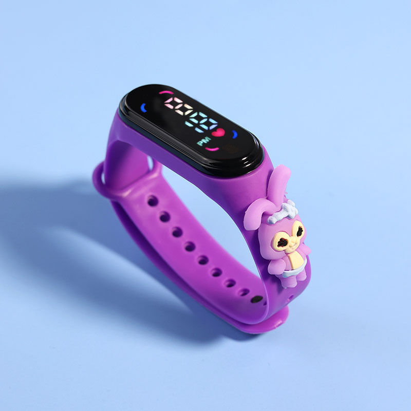 Thumbnail: Fashion Mickey Children Watches For Girls Electronic Bracelet Sports Touch LED S