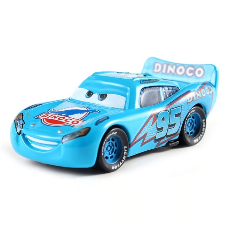 Thumbnail: Cars 3 Disney Pixar Cars Metallic Finish Gold Chrome McQueen Metal Diecast Toy C