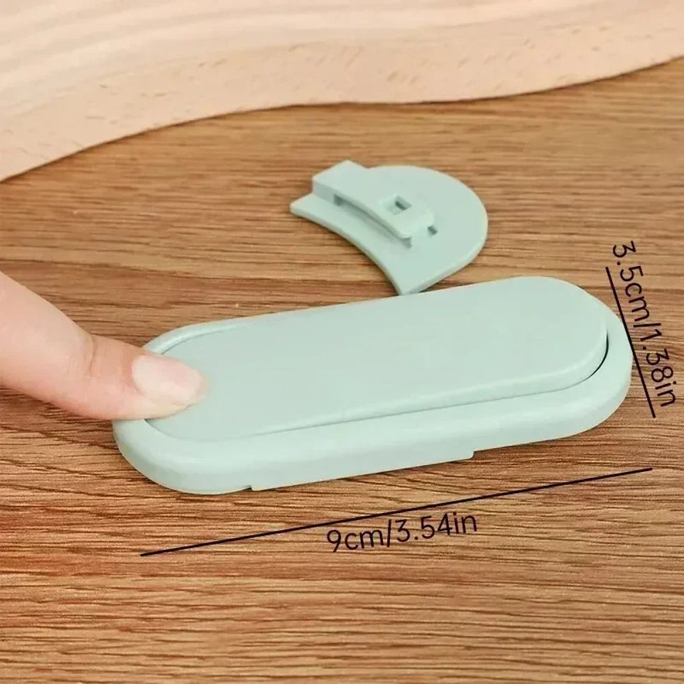 Thumbnail: Latch Cabinet Door Protection 5pcs Children's Drawer Safety Baby Anti Pinch Hand