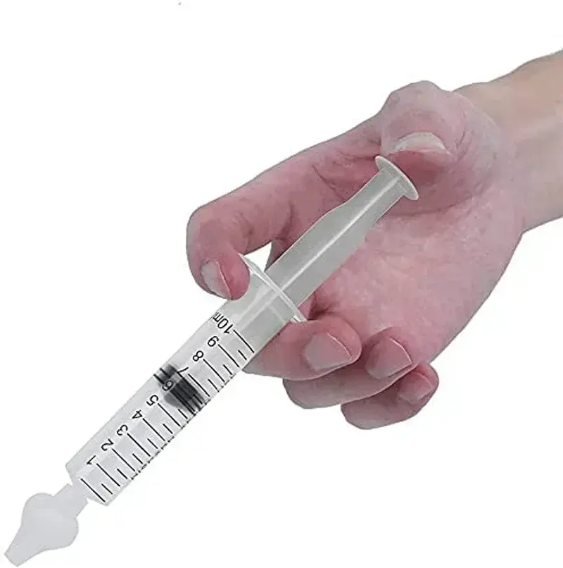 Thumbnail: Silicone Baby Nasal Aspirator Syringe Baby Nose Cleaner Kids Rhinitis Nasal Wash