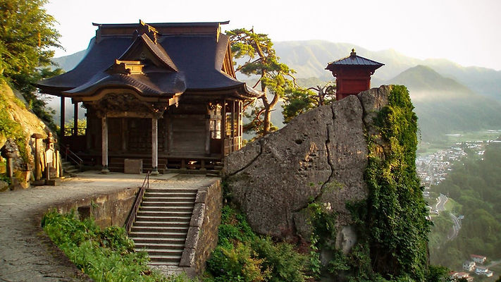 Japanese Mountain Temple