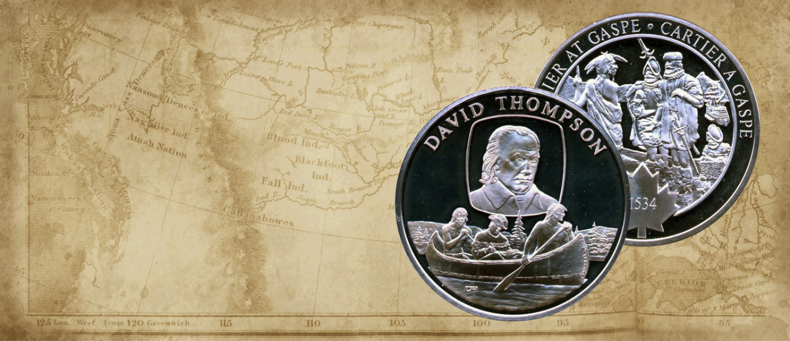 Great Explorers Silver Medals