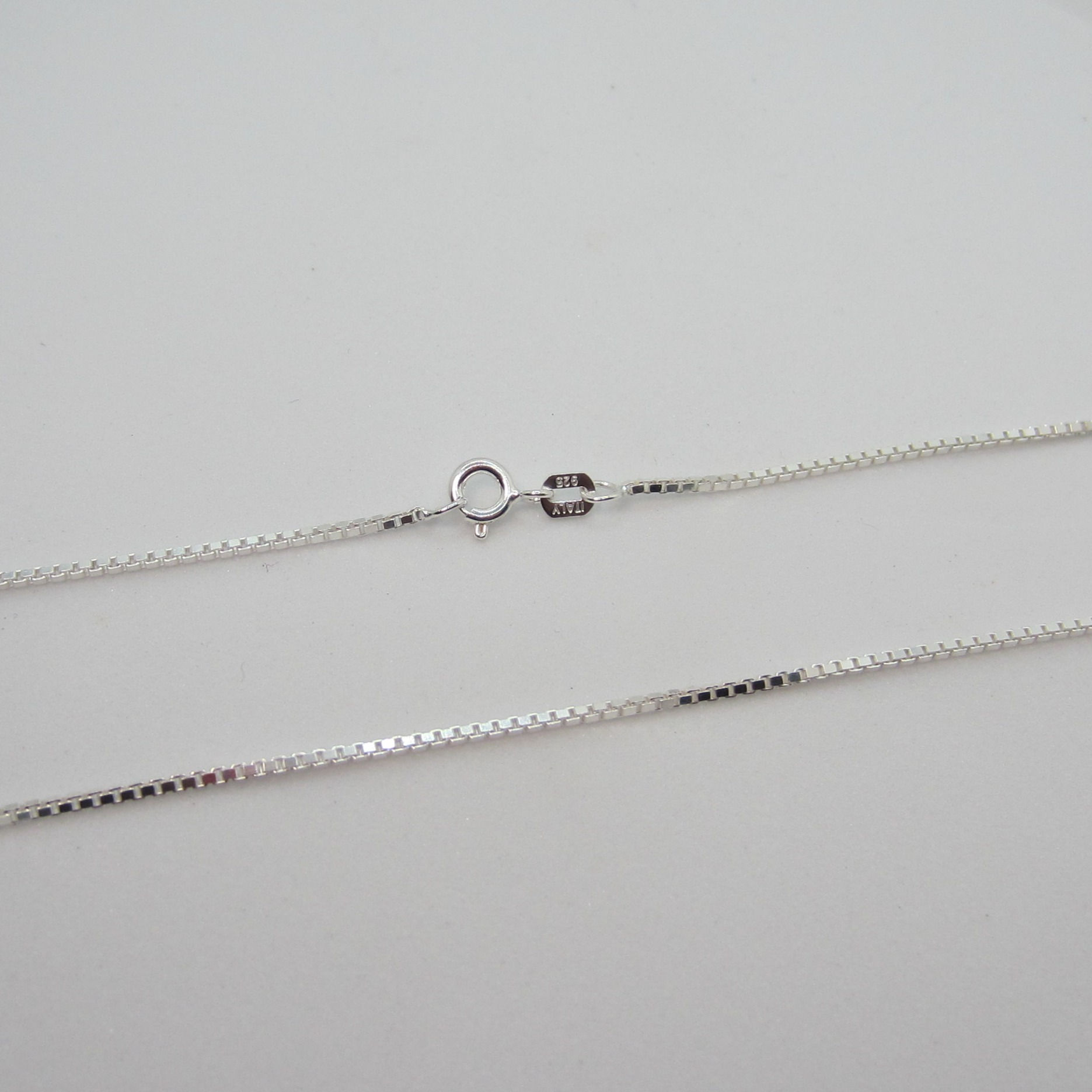 24" Classic Box Chain - 925 Sterling Silver