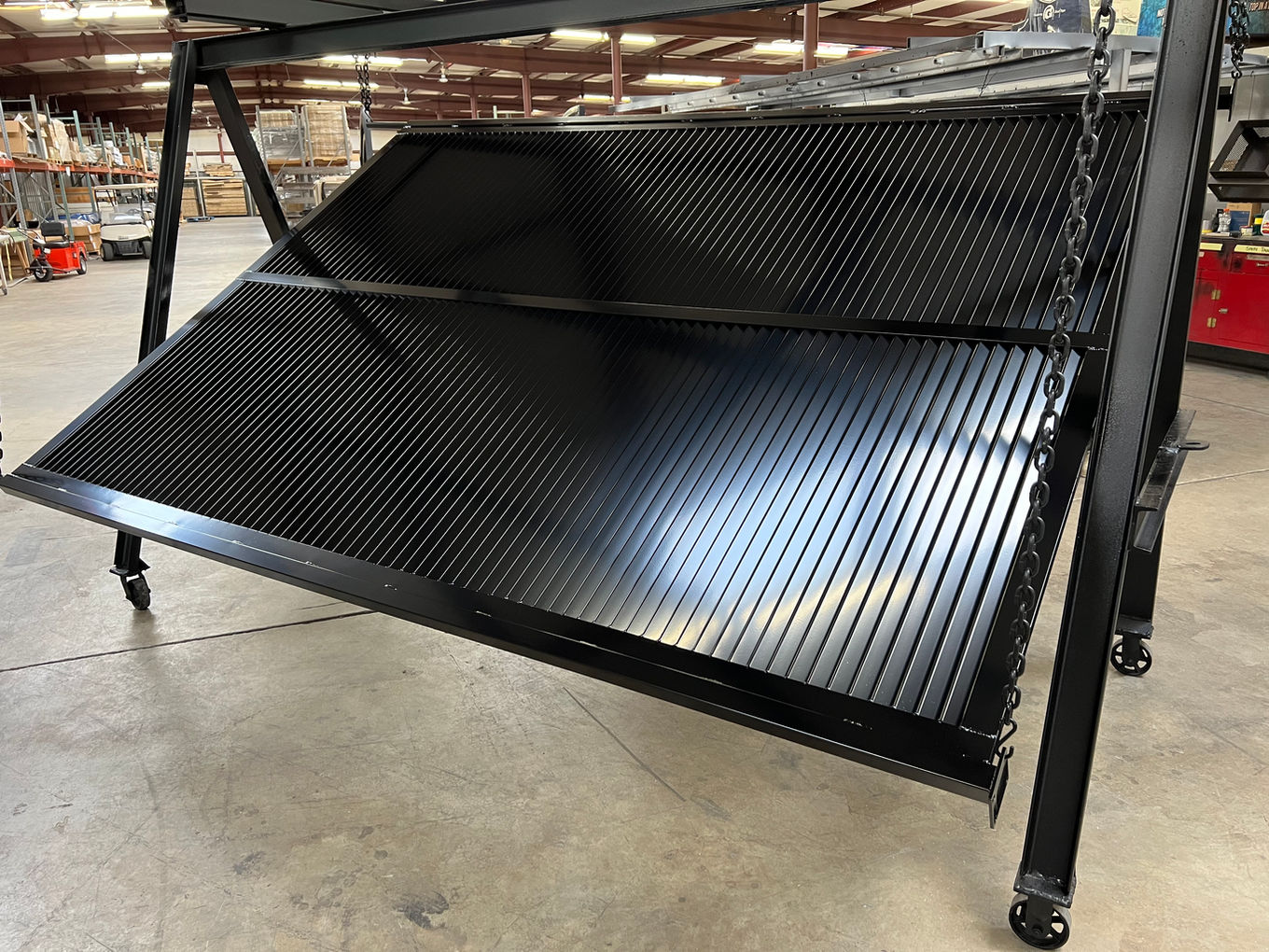 Powder coating, gate, residential