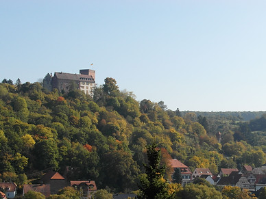 Blick auf die Burg