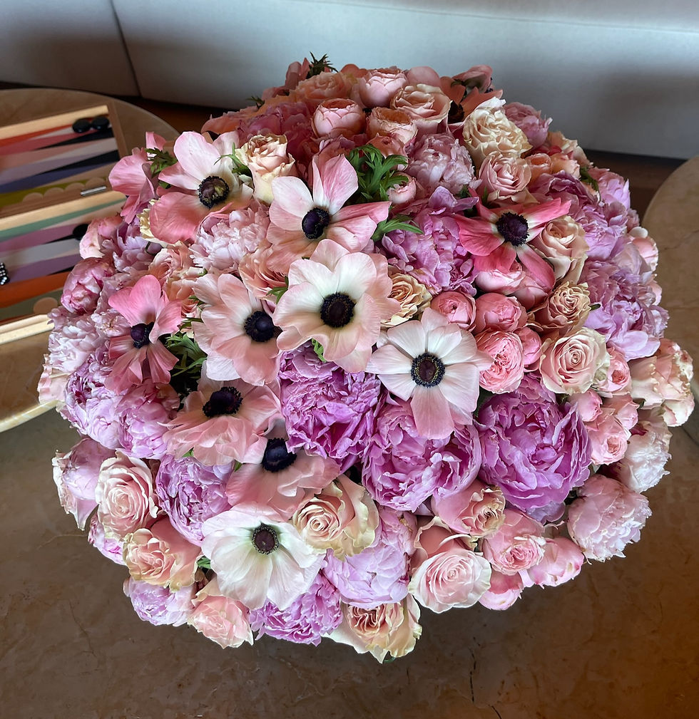 Bouquet de fleurs européennes - Bloomy St Barth