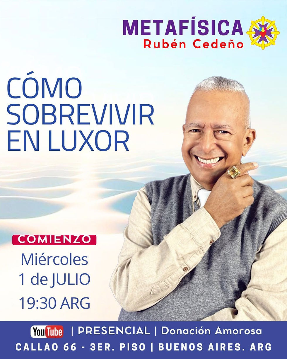 CÓMO SOBREVIVIR EN LUXOR Rubén Cedeño