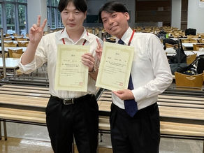 グライコ若手フォーラムで楢岡君と古池君が受賞しました