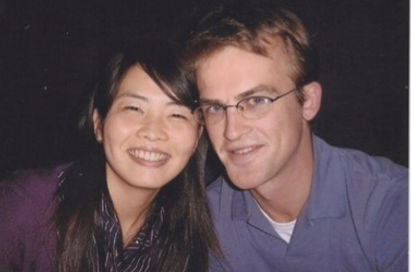 6 - April 2001 - Mizuho and Jan meet in Brussels.jpg